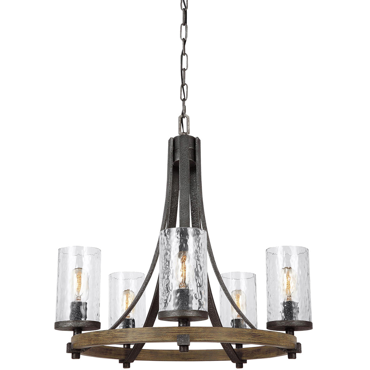 Angelo 5L chandelier - F3133/5DWK/SGM *