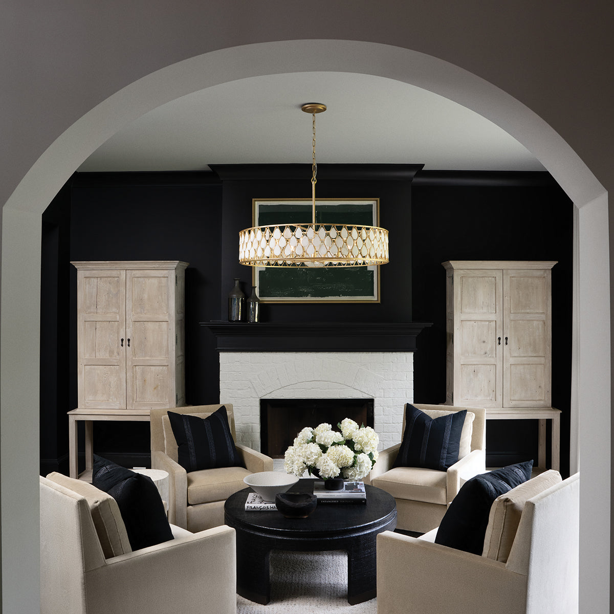 Estie 8L Large Chandelier - FR41506PI